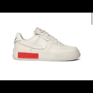 Air Force 1 Fontanka 'Pearl White University Red'